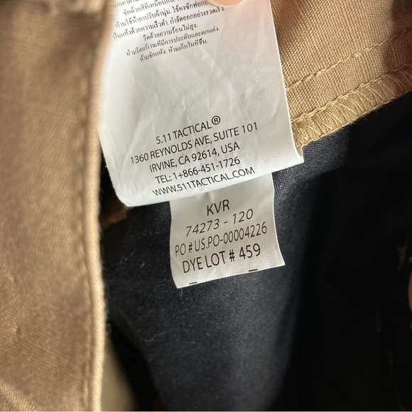 5.11 Tactical Taclite pro pant khaki size 34 x 30 - Picture 14 of 14
